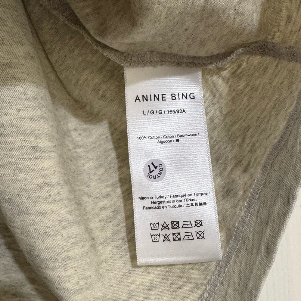 ANINE BING Johnny Cropped Tee - Picture 5 of 5
